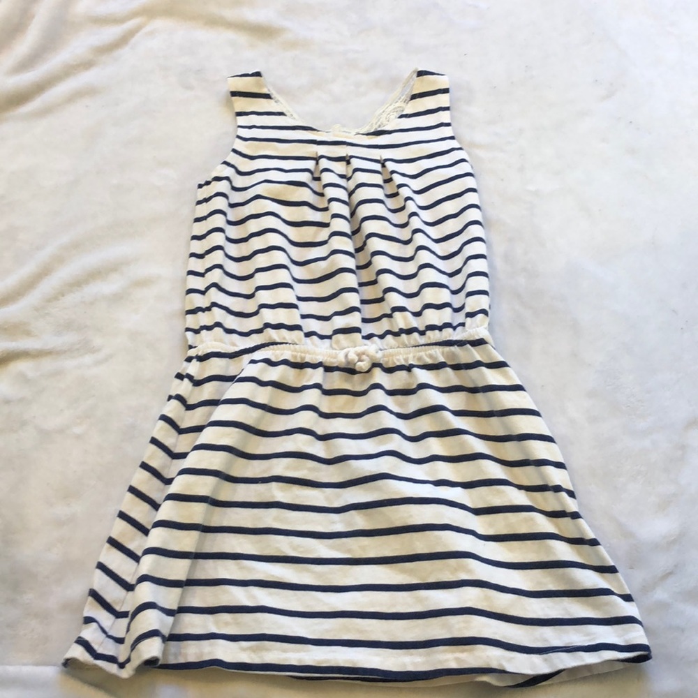 Girls Nautical striped dress